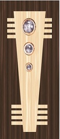 Modern Laminated Doors (AKS-1112) | Designer Laminated Doors