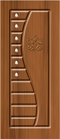 Premium Pooja Doors (AKS-313) | Pooja Room Plywood Door Designs