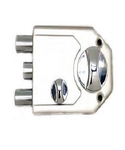 Latch Rim Lock knob + key 26mm stroke Length (DH141) | Rim Lock