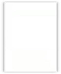 White Acrylic Laminates (DW - 124) 90° Bendable Sheets