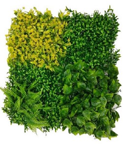 Artificial Green Wall Panels (3758 - E) Indoor