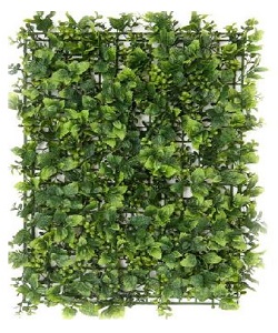 Artificial Green Wall Panels (3806 - G) Indoor